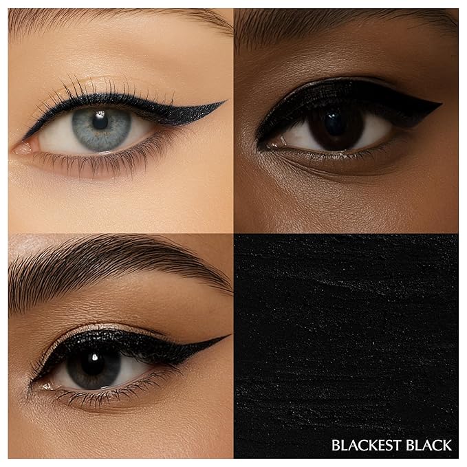 EPILYNX Eyeliner Pencil - Long Lasting Smudge Proof & Waterproof Eyeliner Pencil - Eye Liner Pencils - Hypoallergenic, Vegan, Gluten-Free Eye Pencil - Blackest Black, 1.2ml