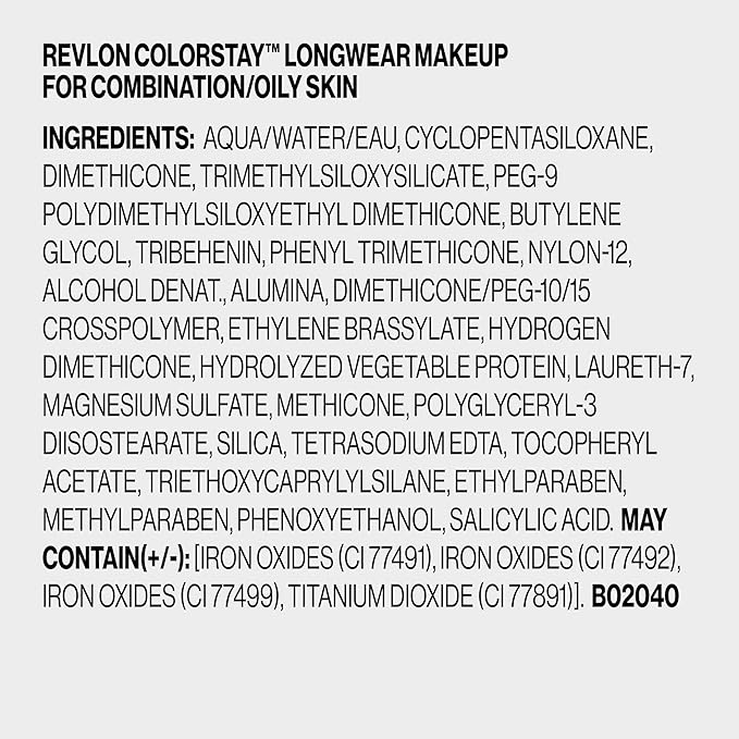 Revlon Liquid Foundation, ColorStay Face Makeup for Combination & Oily Skin, SPF 15, Medium-Full Coverage with Matte Finish, 450 Mocha, 1 fl oz