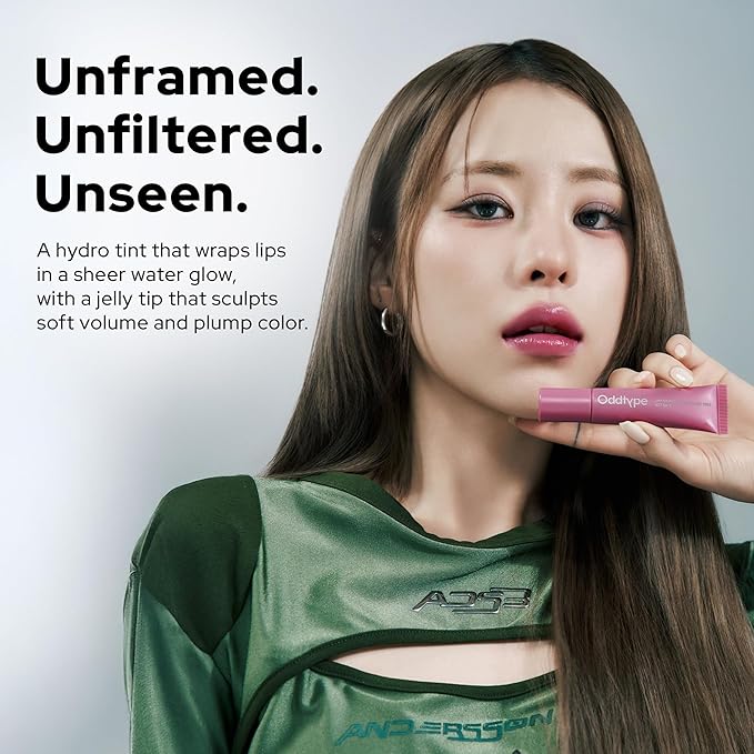 Unframed Hydro Blow Tint – 734 Dawn | Hydrating Gloss Lip Tint | 0.3 fl oz / 9 g | Korean Beauty