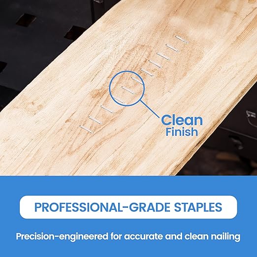 meite Heavy Duty Staples, 1/4 Inch Length T-50 Staples - Image 6