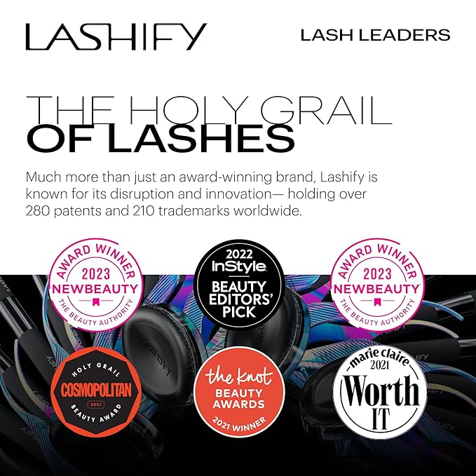 Lashify Fluffy 10mm Gossamer DIY Eyelash Extensions Refill, Chocolate Color, Easy False Lashes To Add Fullness and Dimension