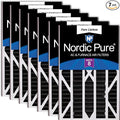 Nordic Pure Air Bear Cub 16x25x3 Replacement Carbon Odor Reduction Merv 8 Air by NordicPure