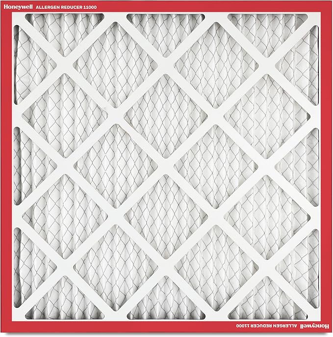 Honeywell 12x12x1 MERV 11 Allergen Reducer 11000 Electrostatic Pleated HVAC AC - Image 2