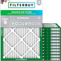 Filterbuy 24x28x1 Air Filter MERV 8 Essential Dust & Allergy Defense, by Filterbuy