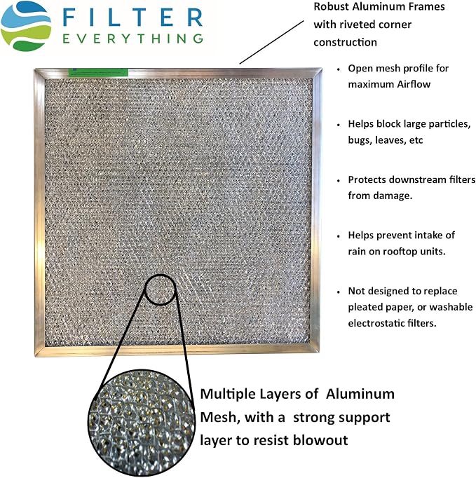Filter Everything Washable Aluminum Air Filter - Image 2