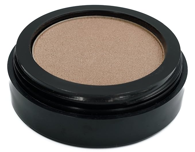 Sand Beige Cool Toned Taupe Neutral Light Brown Pressed Powder Single Vegan Eyeshadow; Talc, Paraben & Cruelty Free