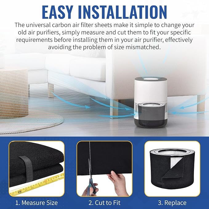 CFS - Universal Cut to Fit Carbon Pre-Filter Pad Roll - Image 5