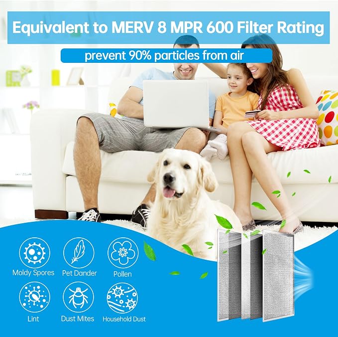 UBeesize 14x25x1 Reusable Electrostatic Air Filter HVAC AC Furnace Filter - Image 5