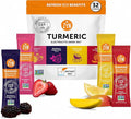 ZYN Electrolyte Drink Mix Hydration Packets, Electrolytes Powder, Hydration Packets w/Turmeric Curcumin, Vitamin C and D, Zinc, Hydrate Electrolyte Powder Packets for Wellness, Variety Pack of 32