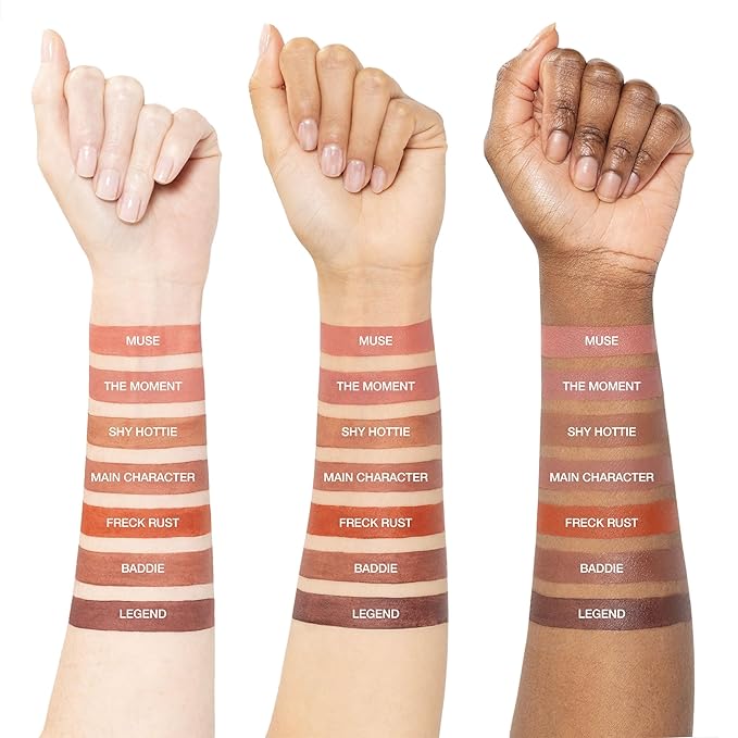 Freck Beauty MAKEOUT CLUB Soft Blur Lipstick – Medium-to-Full Coverage, 8-Hour Wear, Transfer-Proof, Buildable Soft Matte Finish, Wearable Color for All Skin Tones | MUSE (Pink Beige)