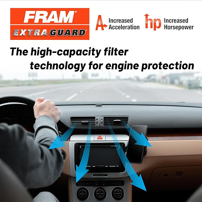 FRAM Extra Guard CA12377 Replacement Engine Air Filter - Image 2