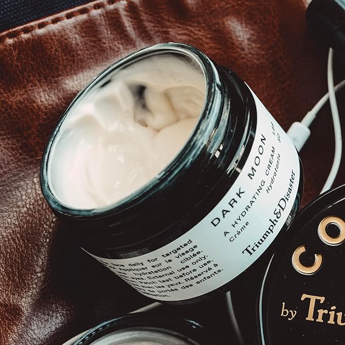 TRIUMPH & DISASTER | Dark Moon Hydrating Cream | Face Moisturizer - Night Cream for Men, 1.7 oz