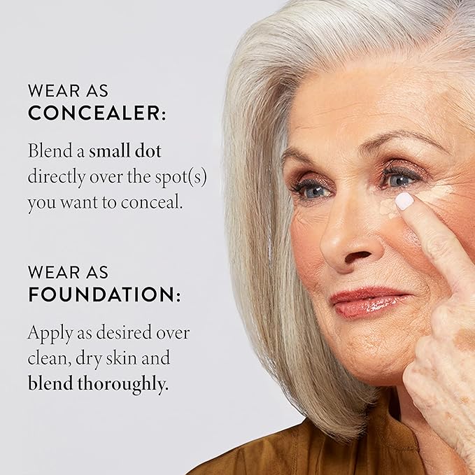 LAURA GELLER NEW YORK The Ideal Fix Concealer - Golden Medium - Buildable Medium to Full Coverage Liquid Concealer - Covers Under Eye Dark Circles & Blemishes - Long-Lasting