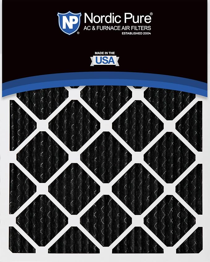 Nordic Pure 24x24x1 Pure Carbon Pleated Odor Reduction Furnace Air Filters 2 - Image 5