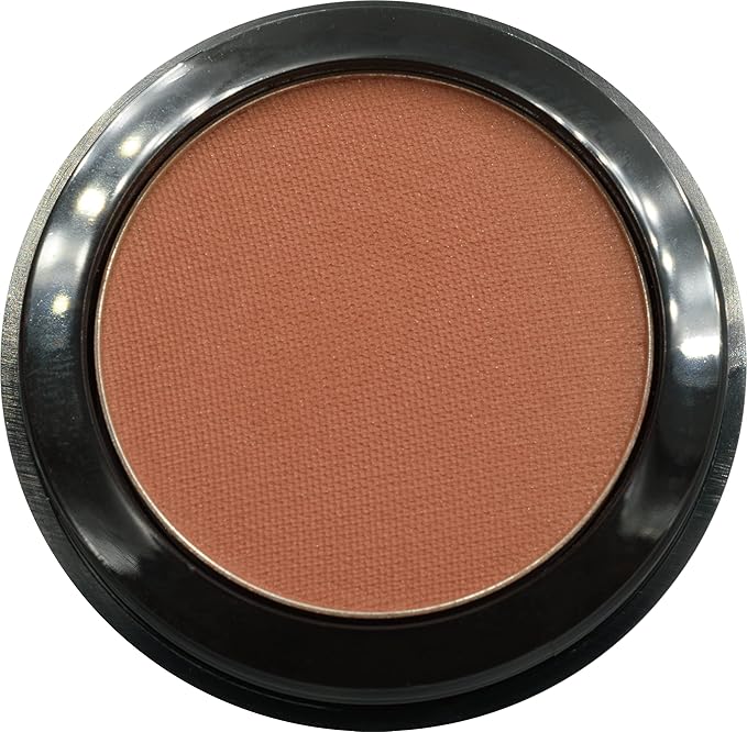 Root Beer Matte Deep Bronze Red Brown Pressed Powder Single Vegan Eyeshadow; Talc, Paraben & Cruelty Free