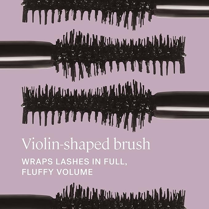 ILIA - Fullest Volumizing Mascara | Weightless, Buildable, Smudge + Flake-Free, Sensitive Eyes Safe | Full, Thick, Healthier Lashes | Non-Toxic, Vegan, Cruelty-Free (Travel Size Mini, 0.13 oz | 4 ml)