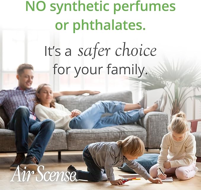 Air Scense Air Freshener Deodorizer Room Spray for Bathroom & Home, Essential Oils, Natural Orange - 7 fl oz (1-Pack)