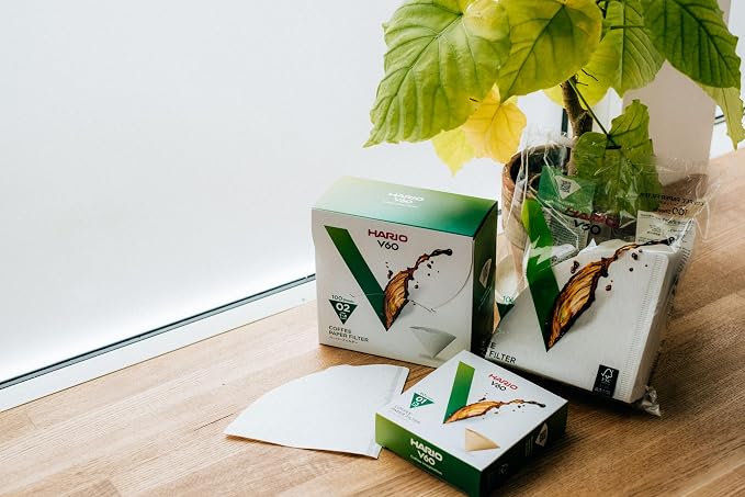 Hario V60 Paper Coffee Filter, Size 01, 40ct Box - Image 4