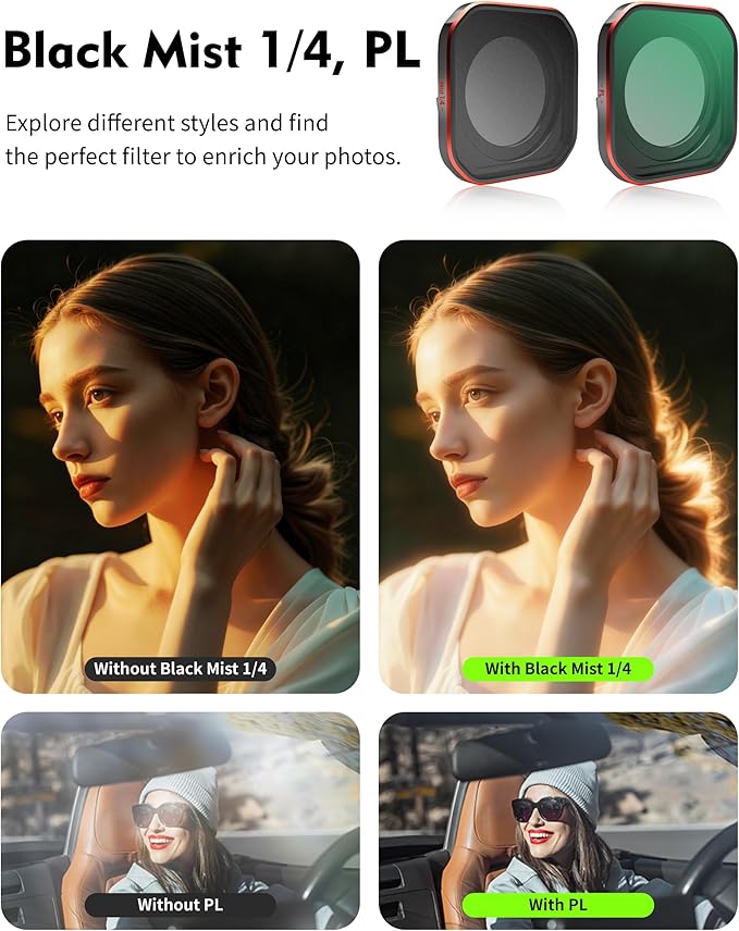 UV Lens Filter for Insta360 Ace Pro2, Ultra Clear Protection Shield, - Image 4
