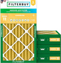Filterbuy 14x30x4 Air Filter MERV 11 Superior Pet & Allergy Defense, by Filterbuy