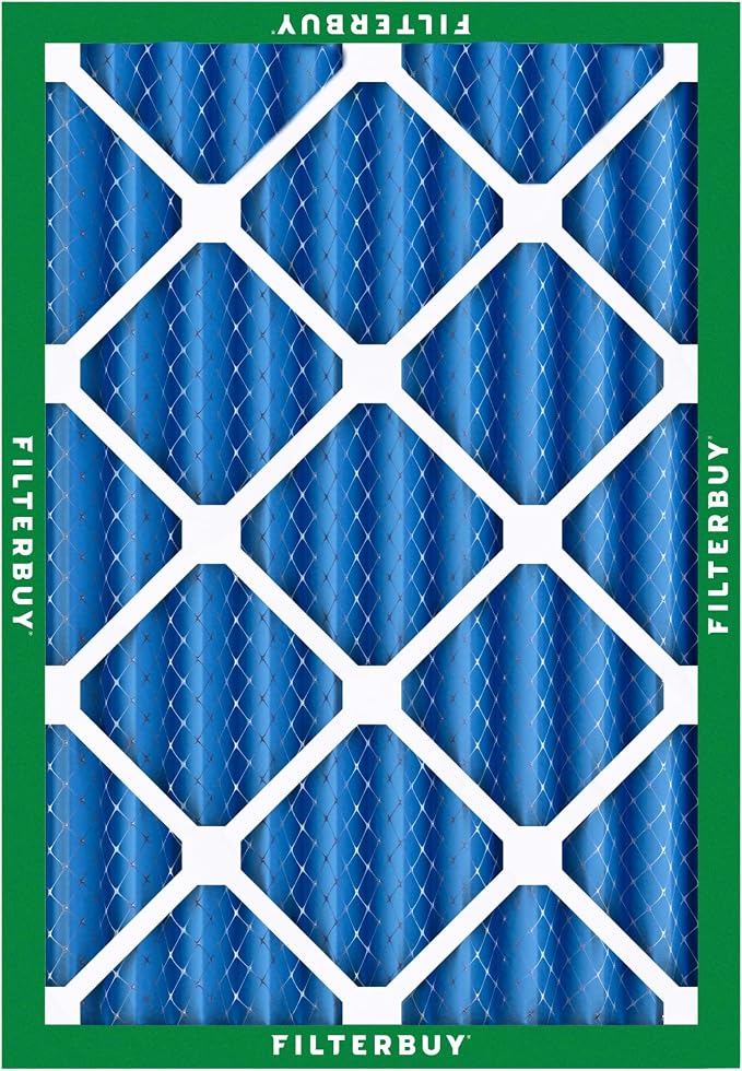 Filterbuy 24x25x4 Air Filter MERV 13 Optimal Smoke & Allergy Defense, - Image 9