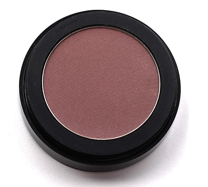 Mauve Plum Matte Satin Velvet Pink Rose Purple Red Opaque Pressed Powder Single Vegan Eyeshadow; Talc, Paraben & Cruelty Free