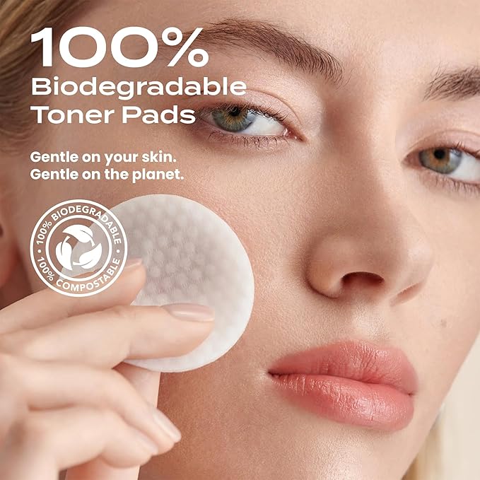 Body Restore Niacinamide Toner Pads – Christmas Stocking Stuffers, White Elephant, Korean Skin Care, Face Wipe with Hyaluronic Acid, Travel Essentials, Birthday Gifts for Women, Men – Cooling Jelly