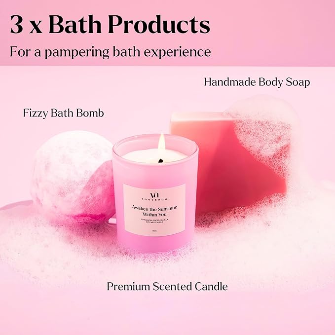 Spa Gifts for Women- Premium Self Care Spa Kit With Bath, Skin Care Sets & Self Care Items For Women - Ultimate Pampering Skin Care Set - Birthday Gifts - Spa Gift Baskets (Pack of 20)