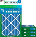 Filterbuy 18x30x2 Air Filter MERV 13 Optimal Smoke & Allergy Defense, by Filterbuy