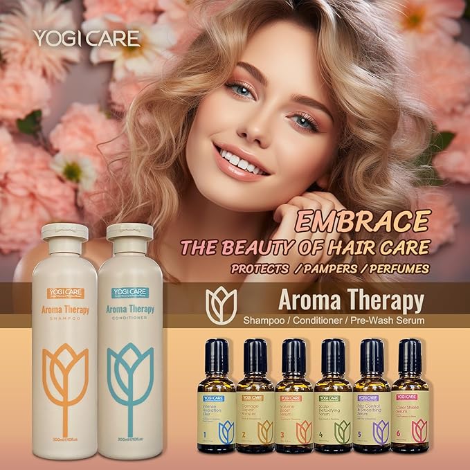 Aroma Therapy Pre-Wash Hair Oil Serum 30ml / 1 Fl.oz (Volumizing & Thickening)