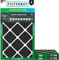 Filterbuy 15x25x1 Air Filter MERV 10 Odor & Allergy Defense by Filterbuy