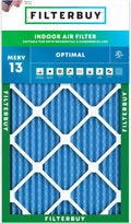 Filterbuy 8x24x1 Air Filter MERV 13 Optimal Smoke & Allergy Defense, by Filterbuy