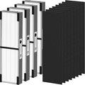 4 Pack FLT4825SM HEPA Filter B Smoke Clear Replacement Compatible by PETOX