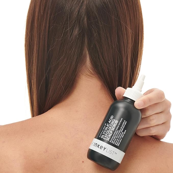 The INKEY List Glycolic Acid Exfoliating Scalp Scrub, Scalp Exfoliant Helps Remove Product Build Up and Boost Healthy Hair Growth for Healthy-Looking Hair, 5.07 fl oz