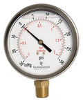 4" Oil Filled Vacuum Pressure Gauge by DirectMaterial