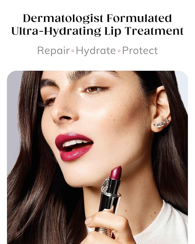 KAPLANMD Perfect Pout SPF Lipstick – Anti-Aging Lipstick with SPF 30, Hyaluronic Acid & Maxi-Lip Peptide – Moisturizing Color for Dry Lips – Non-Sticky Cruelty-Free Formula – HOLLYWOOD