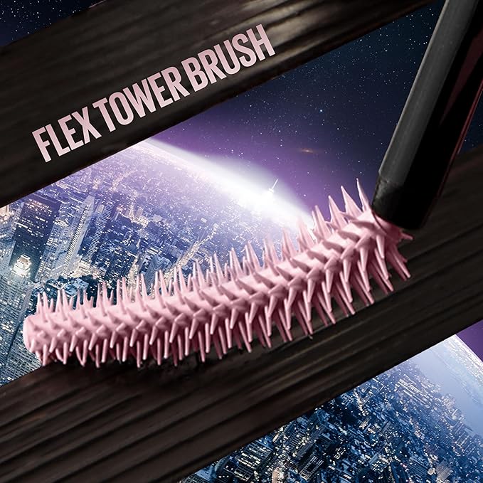Maybelline Lash Sensational Sky High Waterproof Mascara Makeup, Volumizing, Lengthening, Defining, Curling, Multiplying, Buildable Formula, Brownish Black, 1 Count