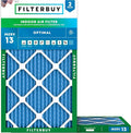 Filterbuy 14x28x1 Air Filter MERV 13 Optimal Smoke & Allergy Defense, by Filterbuy