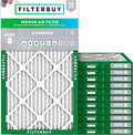 Filterbuy 8x20x1 Air Filter MERV 8 Essential Dust & Allergy Defense, by Filterbuy