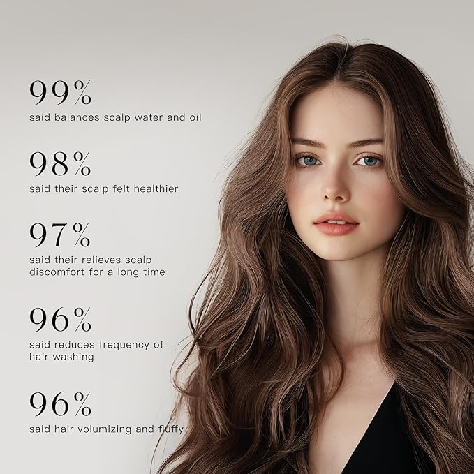 Advanced Hair Serum - 95 ml Scalp Treatment for Fuller, Nourish, Glossy Hair | Prevents Frizz, Promotes Healthy Scalp & Strengthens Roots, Reduces Oil & Buildup