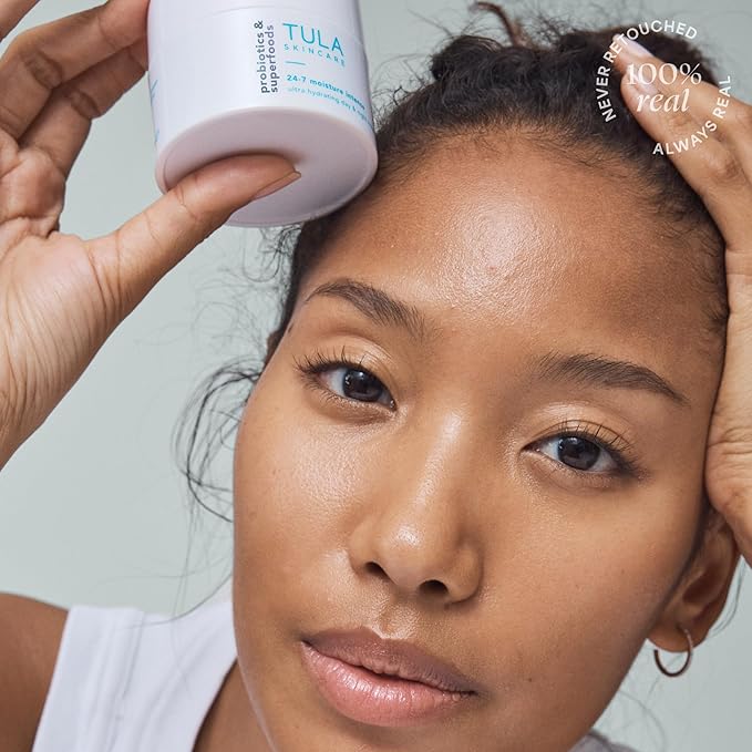 TULA Skin Care 24-7 Moisture Intense Ultra Hydrating Day & Night Cream - Ultra Nourishing Moisturizer for Face, Improves, Soothes & Maintains Skin Balance, 1.5 oz.
