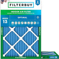 Filterbuy 19x20x1 Air Filter MERV 13 Optimal Smoke & Allergy Defense, by Filterbuy