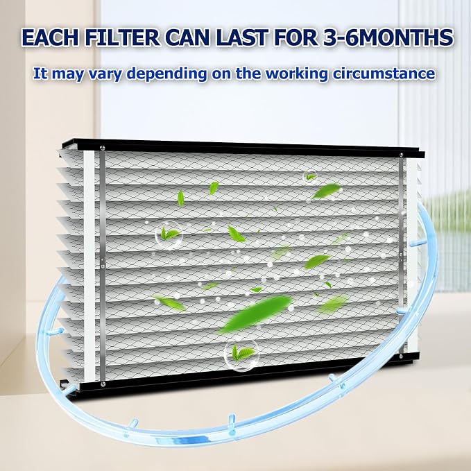 2-Pack 210 Air Filter Replacement Compatible - Image 7