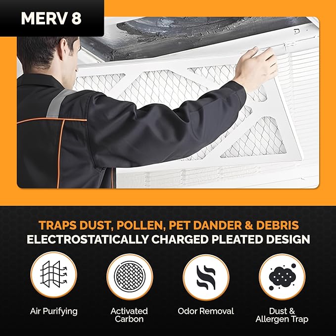Tiger Tough 21x19x2 Air Filter MERV 8 MPR 600-800, High-Performance Pleated - Image 5