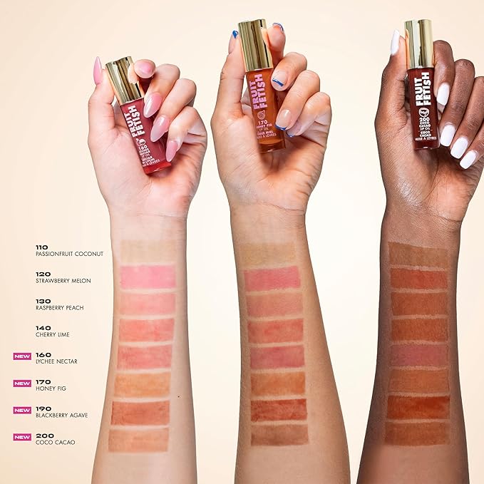 Milani Fruit Fetish Lip Oil with Vitamin E for Instant Hydration, Fruit Extract Infused Lip Treatment and Moisturizing Lip Gloss - Cherry Lime
