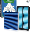 Cabin & Engine Air Filter Fit for Kia Sorento 2.0L 2.4L 3.3L Activated Carbon by Forccord