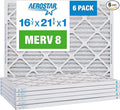 Aerostar 16.5x21.625x1 MERV 8-6 Count by AirFiltersDelivered