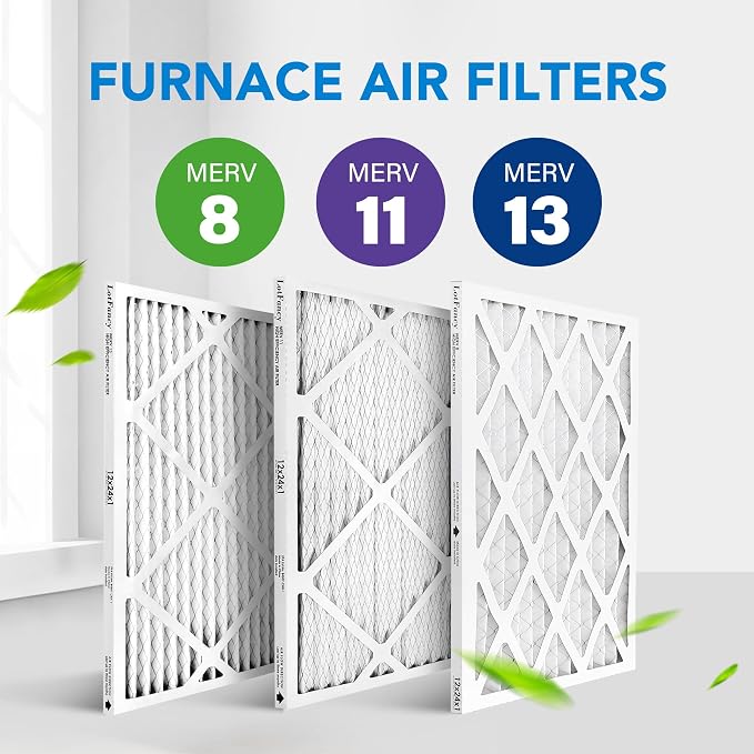 LotFancy 12x24x1 Air Filter MERV 11 6-Pack, Electrostatic Pleated AC Furnace - Image 8