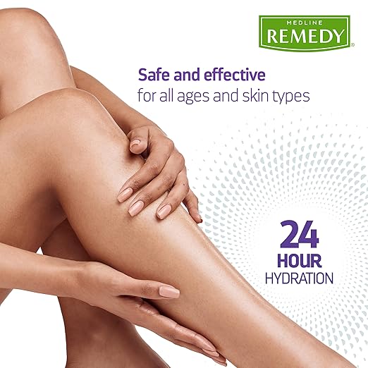 Medline Remedy Clinical Skin Cream, Nourishing Formula for Dry Skin, 32 oz. Pump Bottle