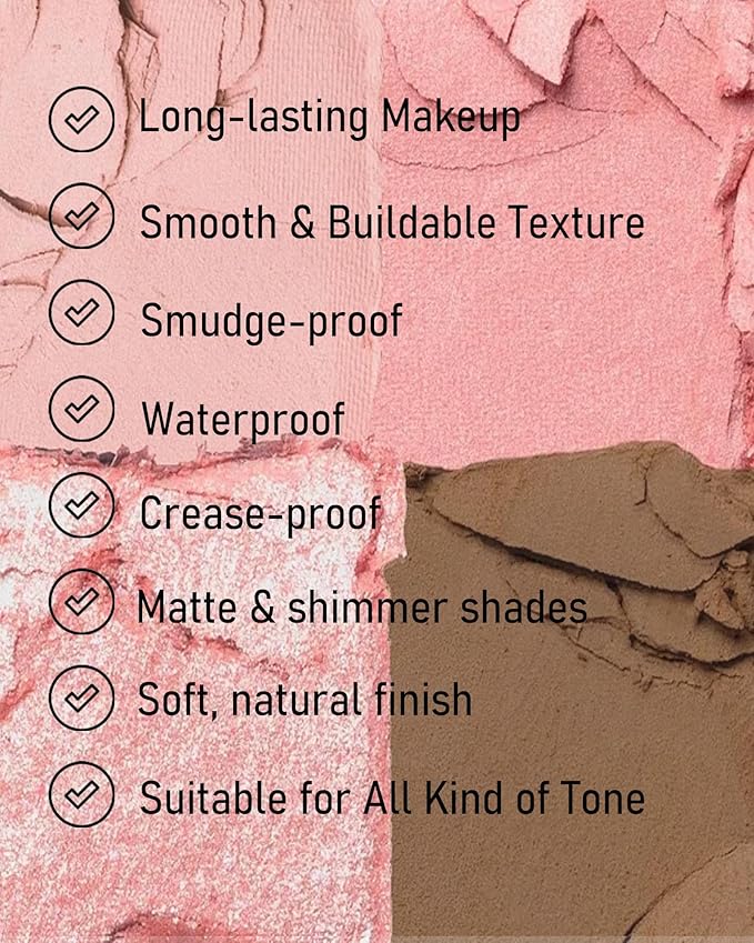 Single Matte Eyeshadow,Nude Beige Brown Eye Shadow Palette Primer Base Makeup,High Pigment Waterproof Pressed Eye Shadows Powder with Smooth Powder,Lightweight Blendable Formula for Daily Eye Look-238